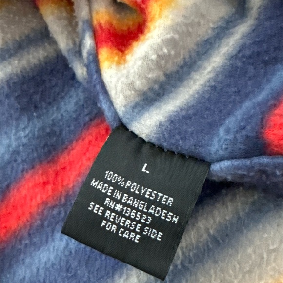 Brooklyn Cloth  tribal Patterned Button Down sweater large - Picture 2 of 4